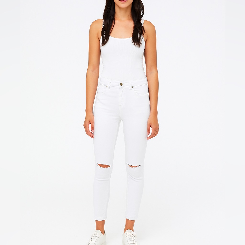 Women's White Jeans